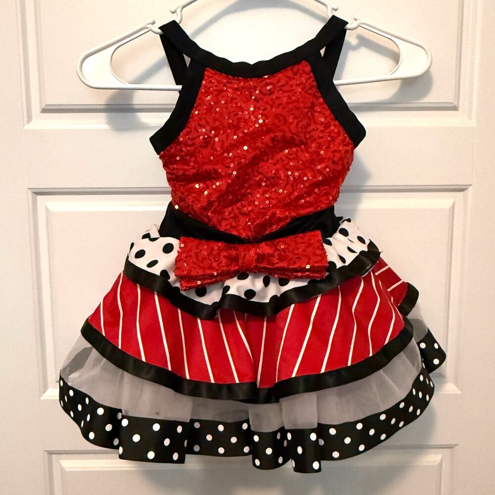 Weissman Be a Friend Dress Dance Girls XSC